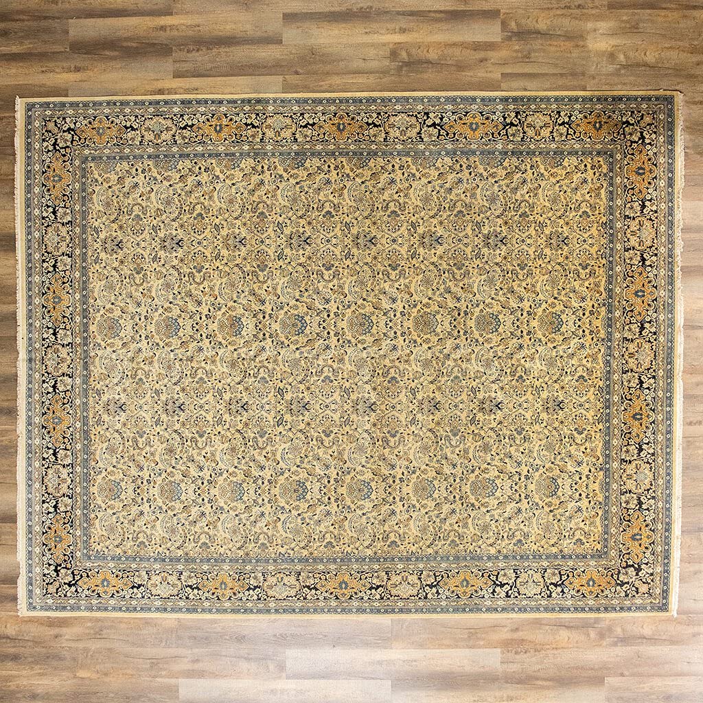 Handmade 100% Wool Mogul Area Rug 12'0