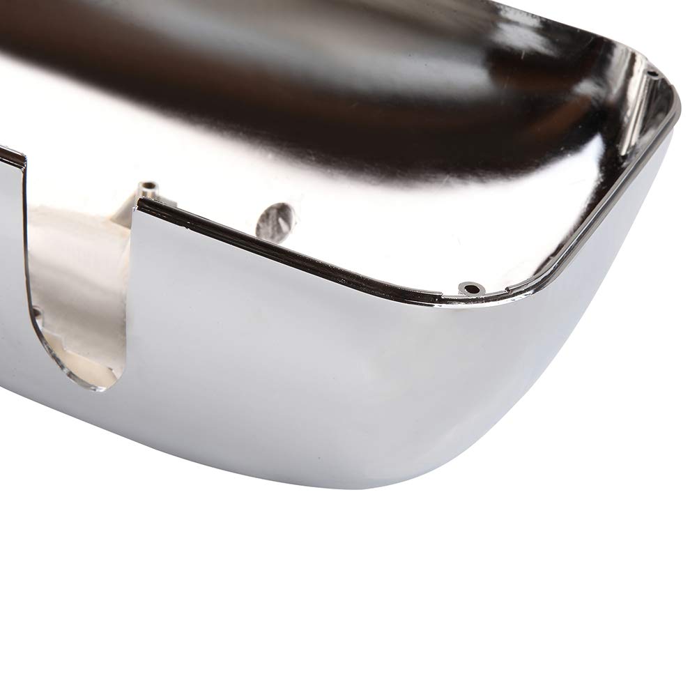 2008-2016 Kenworth T660 T600 T370 T270 T800 Right Side Truck Hood Mirror Replacement - Chrome Housing with Mirror Cap | Durable RH Door Mirror for Semi Trucks & Heavy Duty Vehicles