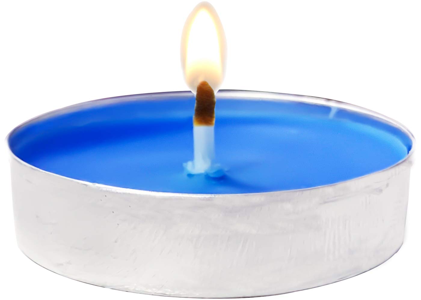 OUO Tea Lights Candles 50 Pack - Smokeless Dripless Mini Candles for Home Decor & Weddings