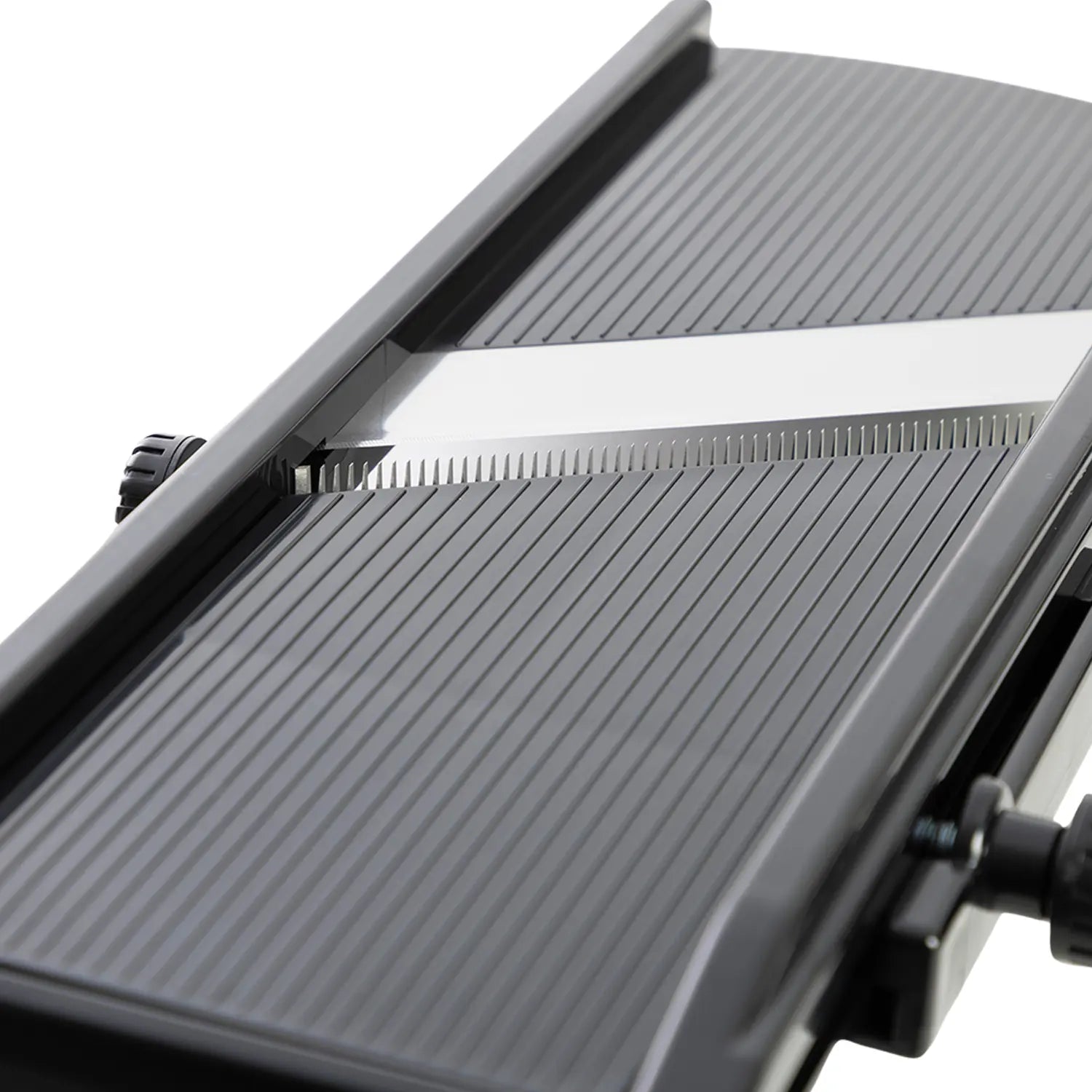 Premium EBM ABS Resin Samurai Wide Mandoline Slicer - Professional Vegetable & Fruit Slicer for Kitchen - Perfect for Salad Prep, Garnishing & Meal Prepping