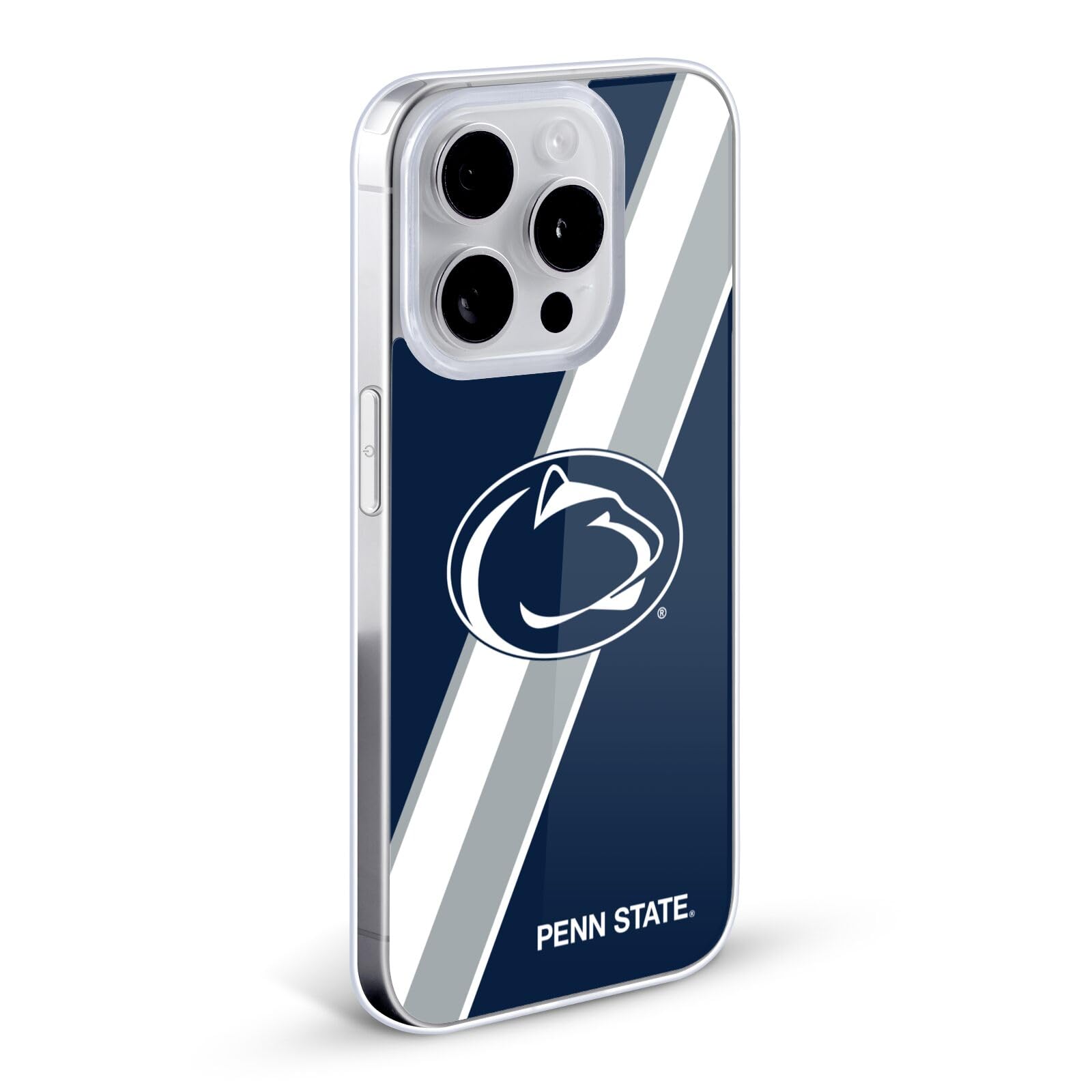 Head Case Designs Officially Licensed Pennsylvania State University PSU Stripes Soft Gel Case for Apple iPhone 7/8/SE 2020 & 2022 - Durable Protection for School, Work & Daily Use