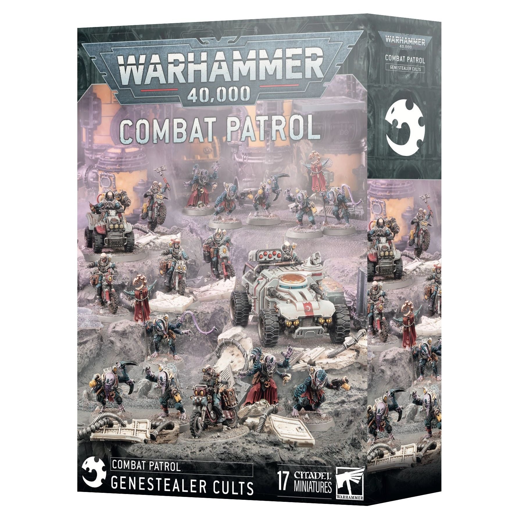 Genestealer Cults Combat Patrol Box Set (2024) - Claw of Ascension Warhammer 40K Miniatures for Tabletop Wargaming & Strategy Games