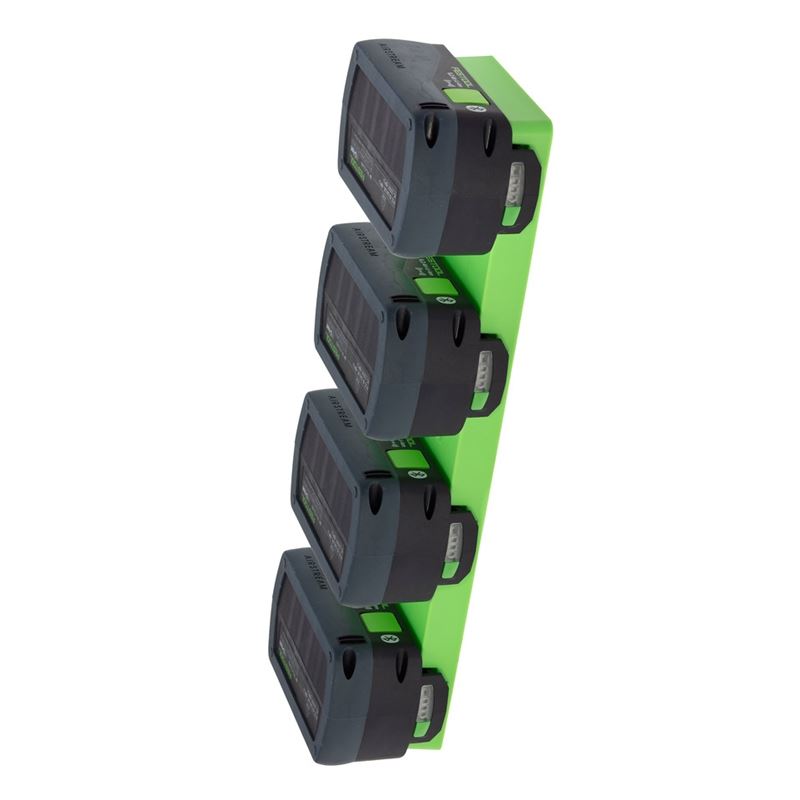 Festool 18V Battery Holder - Compatible with 48 Tools BH FES GRE 04 - Secure Power Tool Battery Storage for DIY & Professional Use