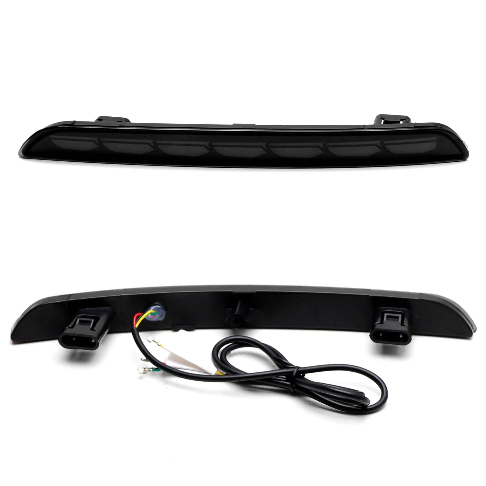 2022+ Honda Civic Dark Smoke LED Bumper Reflector Lights with Sequential Blink - Upgrade Your Car's Style & Safety for Night Driving & Custom Look