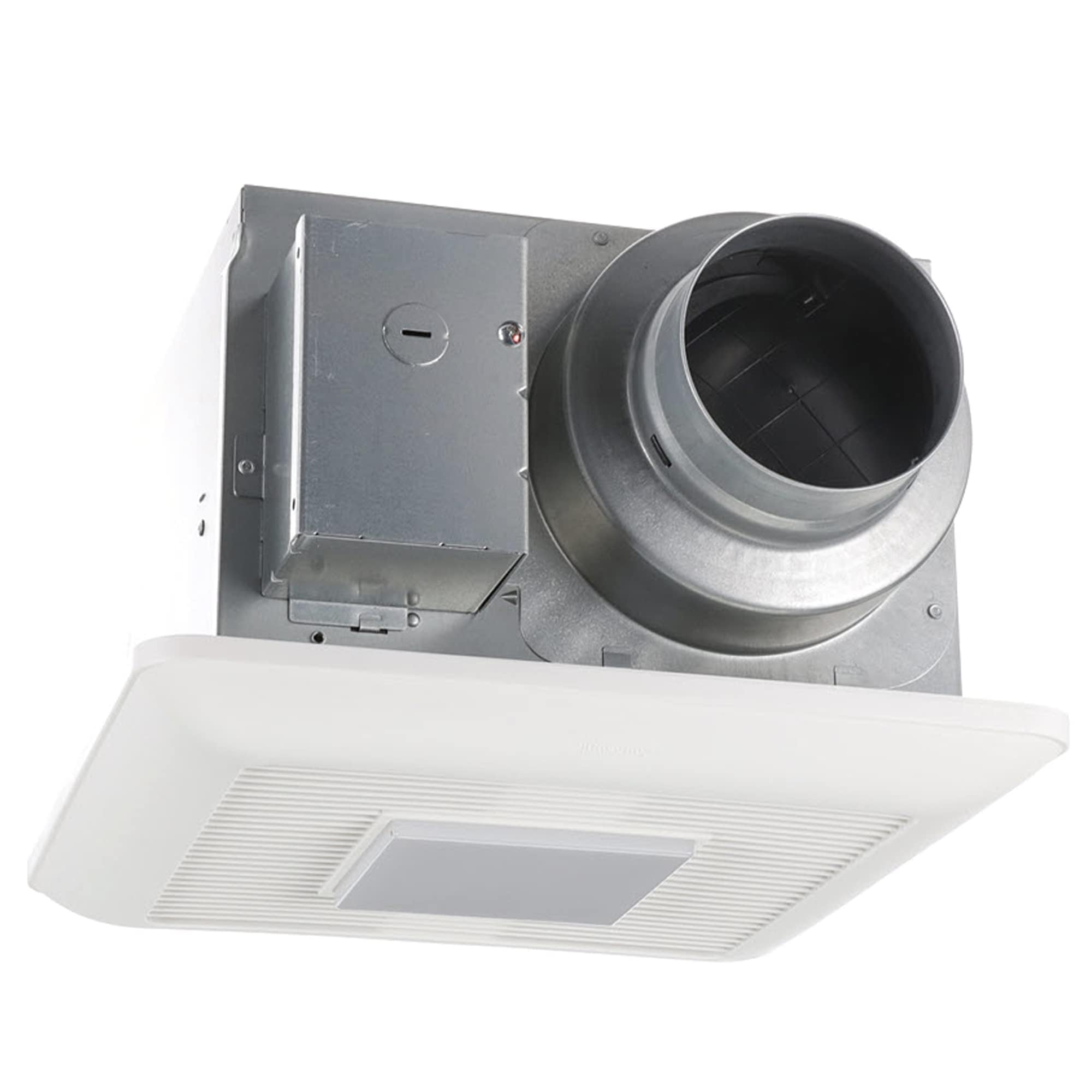 Panasonic FV-0511VQL1 WhisperCeiling DC Ventilation Fan with LED Light - 50-80-110 CFM - Ultra Quiet Bathroom Ceiling Exhaust Fan for Home, Office & Commercial Use - Energy Efficient Air Circulation & Lighting Solution