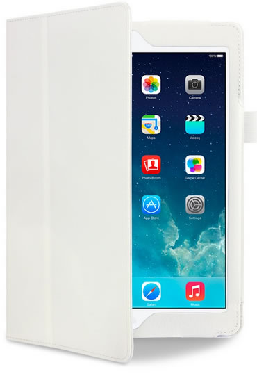 Apple iPad Air Wallet Case - Slim Protective Cover with Card Holder for iPad Air (5th/4th Gen), White | Perfect for Work, Travel & Everyday Use