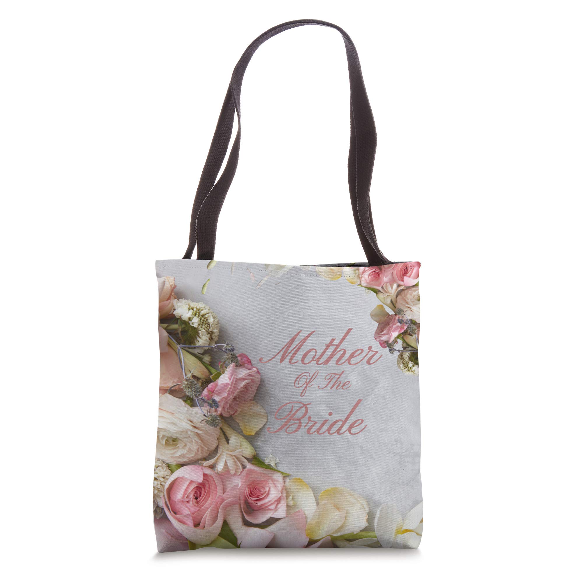Vintage Roses Boho Mother of the Bride Tote Bag - Elegant Wedding Tote for Bridal Party, Rehearsal Dinner & Special Occasions