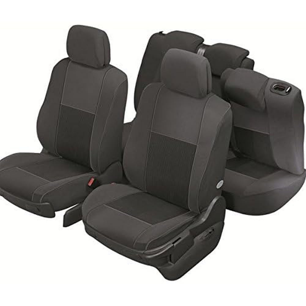 1012070 Quick-Fit Car Seat Cover - Airbag & ISOFIX Compatible - Universal Fit for Cars, SUVs & Trucks - Protects Seats from Wear & Spills