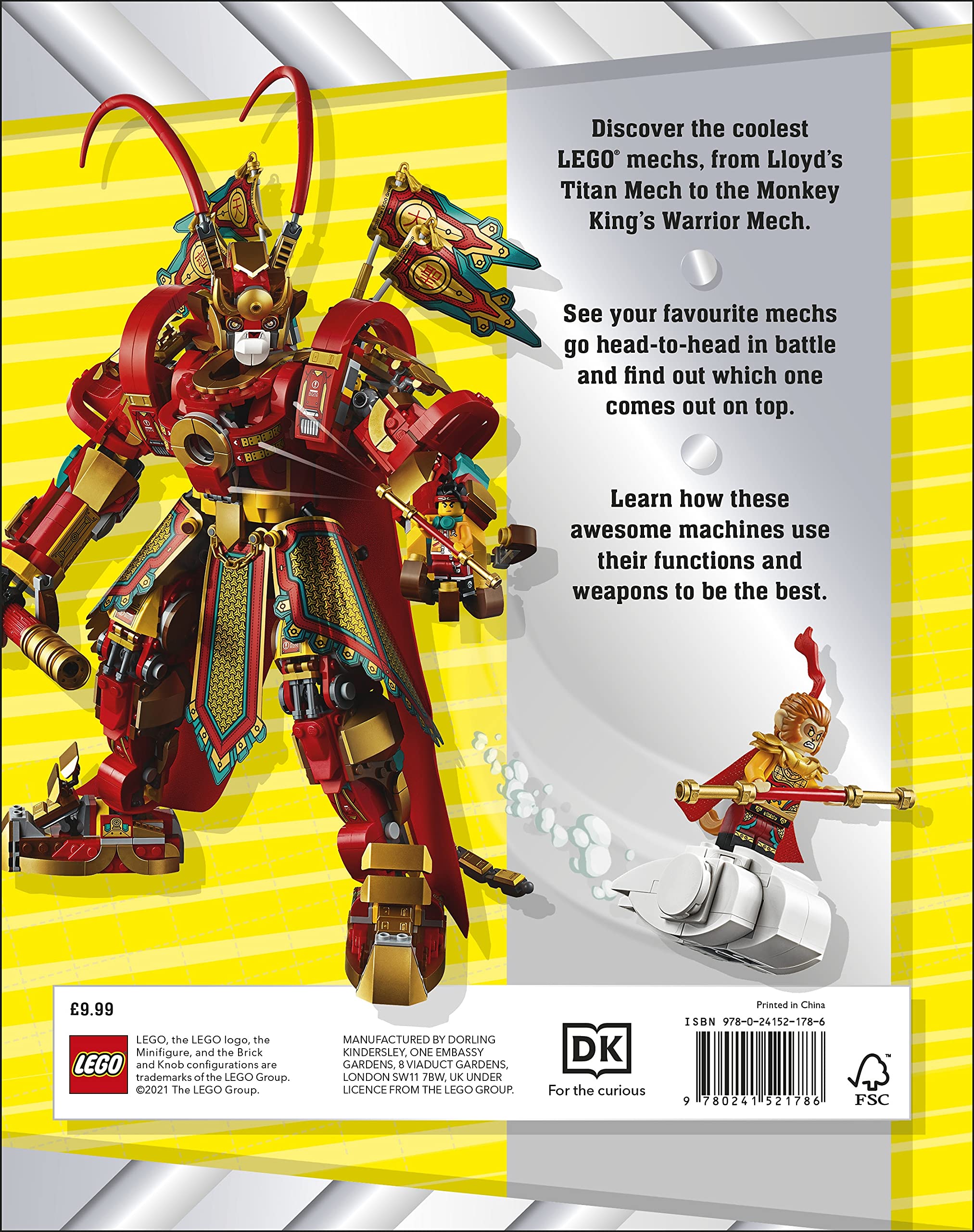 Mighty LEGO Mechs Building Kit - Creative Construction Toy for Kids & Adults - Perfect for STEM Learning, Gifts, and Home Decoration