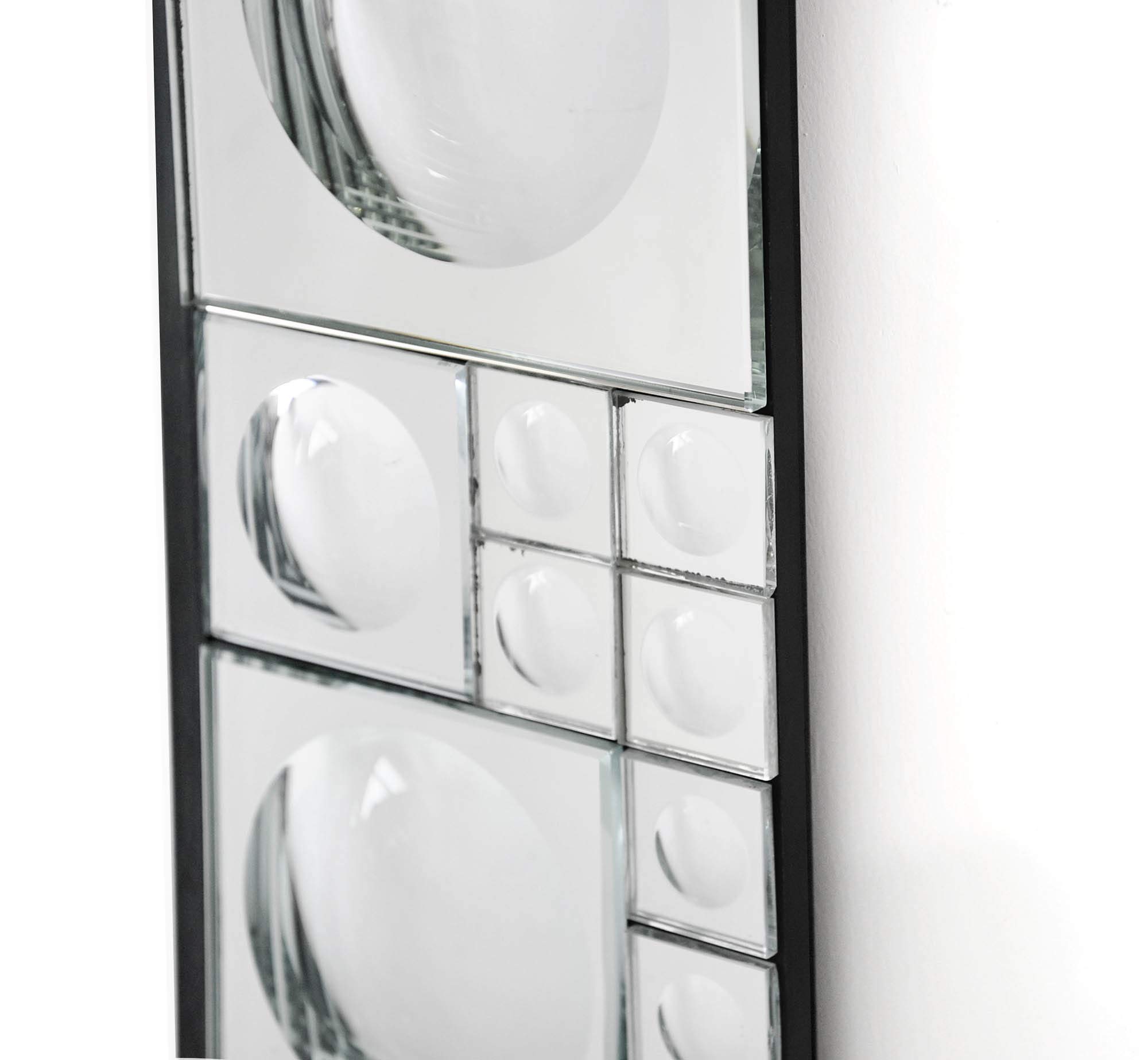 Camden Isle Bubbles Geometric Wall Mirror - 32