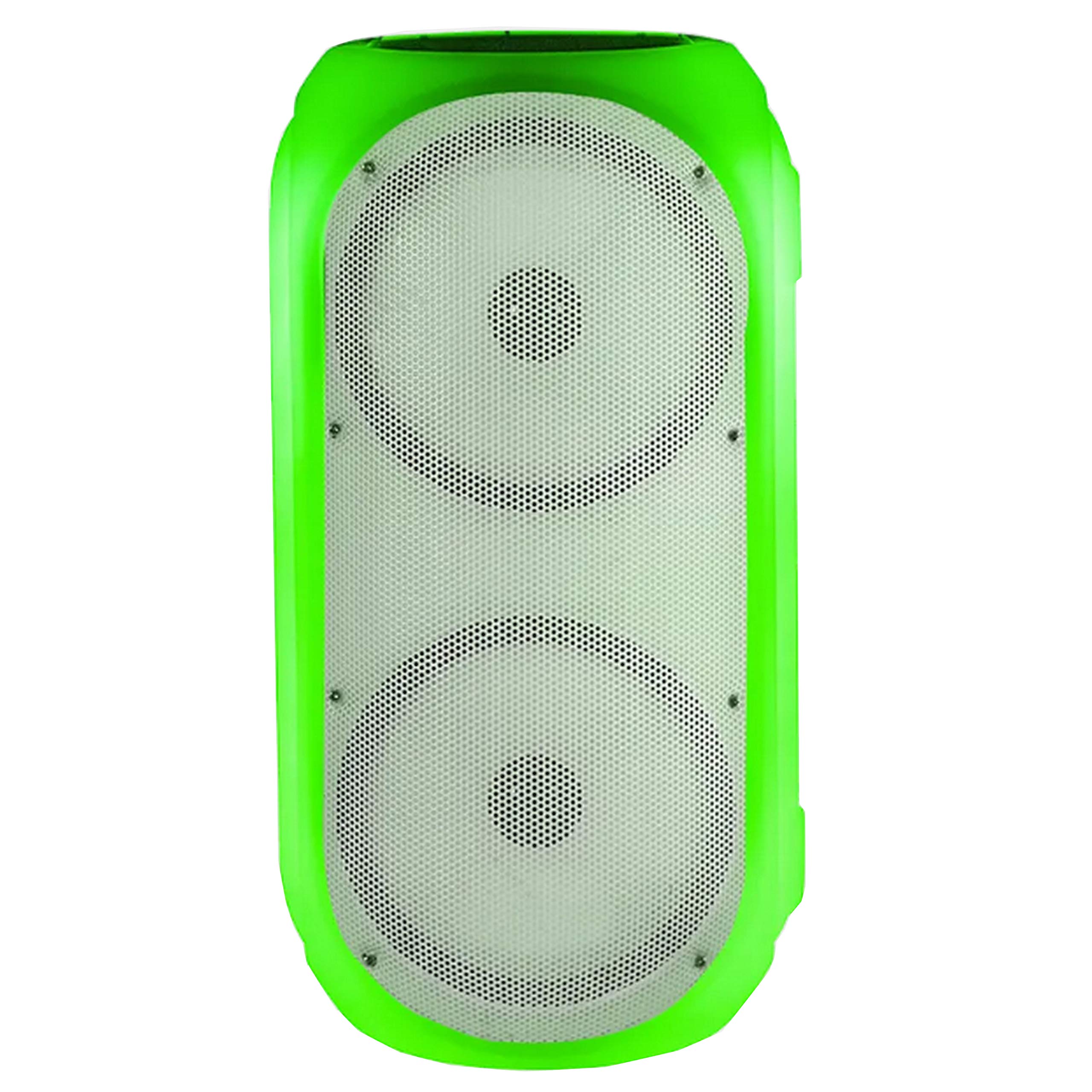 Gemini Sound GC-206BTB 500W Portable Bluetooth Party Speaker with LED Lights - Wireless Battery Powered, USB/SD Card Input, Mic & Guitar Jack - Includes Carry Strap & Remote Control for Outdoor Events, DJ Parties & Home Entertainment
