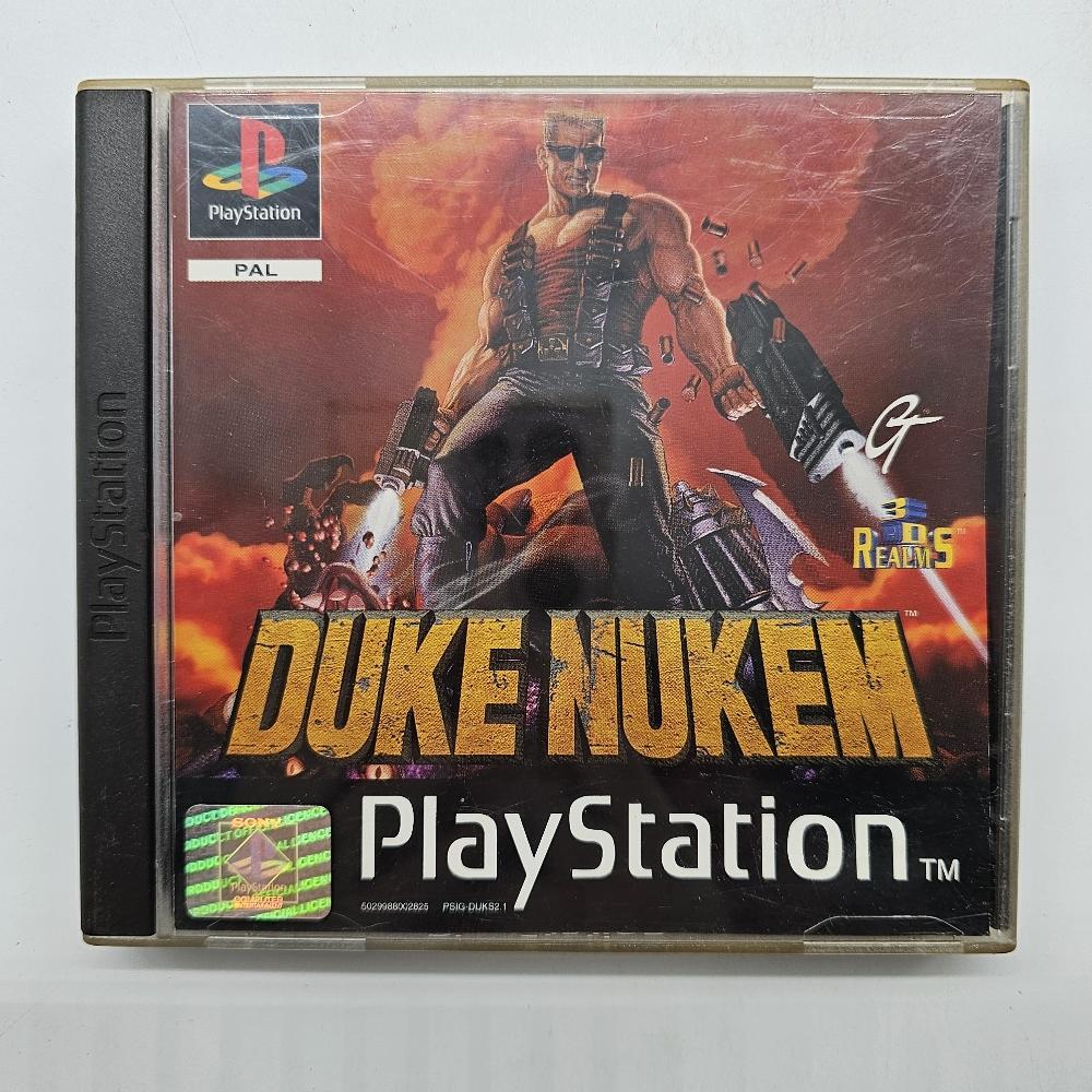 Duke Nukem PS1 Game for Playstation 1 - Classic First-Person Shooter Action - PAL Version - Perfect for Retro Gaming & Collectors