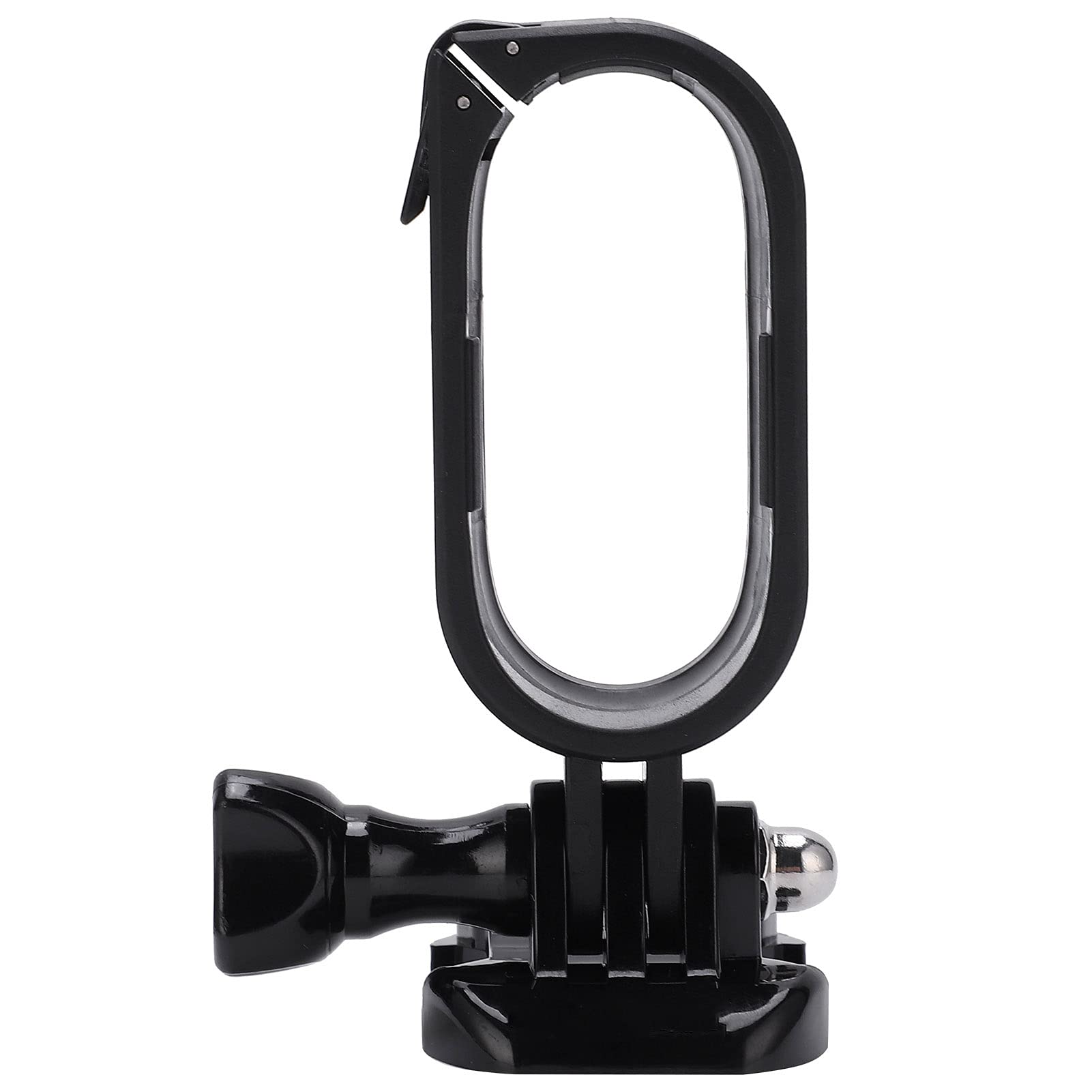 Insta360 GO2 Camera Mount - Quick Release Action Camera Holder for Cycling, Motorcycle & Sports - Portable Frame for Go2 Sports Camera (Black) - Perfect for Vlogging, Adventure & Outdoor Activities