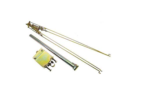 ROPS Yellow Tractor Umbrella Canopy with Rollbar Mount - Heavy Duty Canvas Cover for John Deere & Kubota Tractors - Farmer Bob's Parts 405969 - Perfect for Farming, Landscaping & Outdoor Work Protection