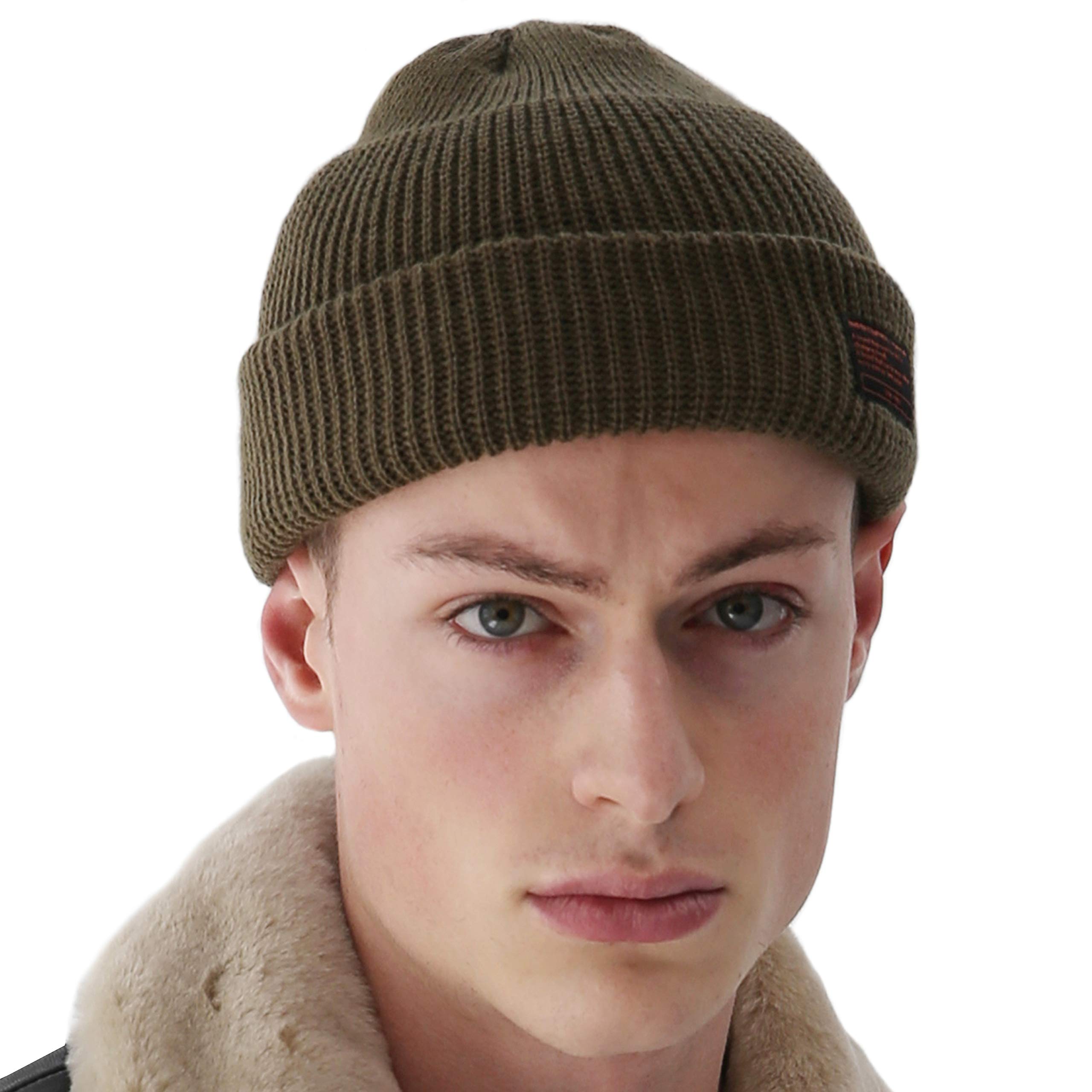 UNDERCONTROL Winter Beanie Hat for Men & Women - Unisex Fisherman Skull Cap, Roll-Up Watch Cap, Warm Docker Hat (Color Pack) - Perfect for Outdoor Activities, Fishing, Skiing & Cold Weather