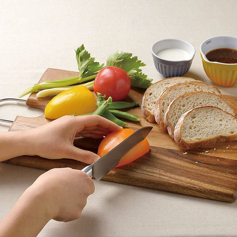 Premium Bamboo Cutting Board with Juice Groove & Non-Slip Feet - Reversible Chopping Board for Kitchen, Serving Tray for Breakfast in Bed, Charcuterie Board for Entertaining - Eco-Friendly & Durable