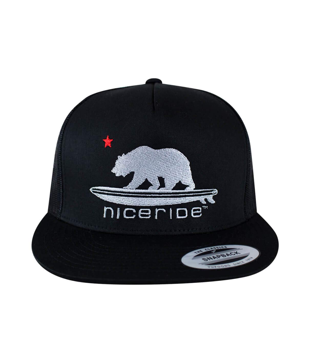 Hang 20 Classic Snapback Trucker Baseball Cap for Men & Women - Adjustable Mesh Back Hat for Outdoor, Sports, and Casual Wear