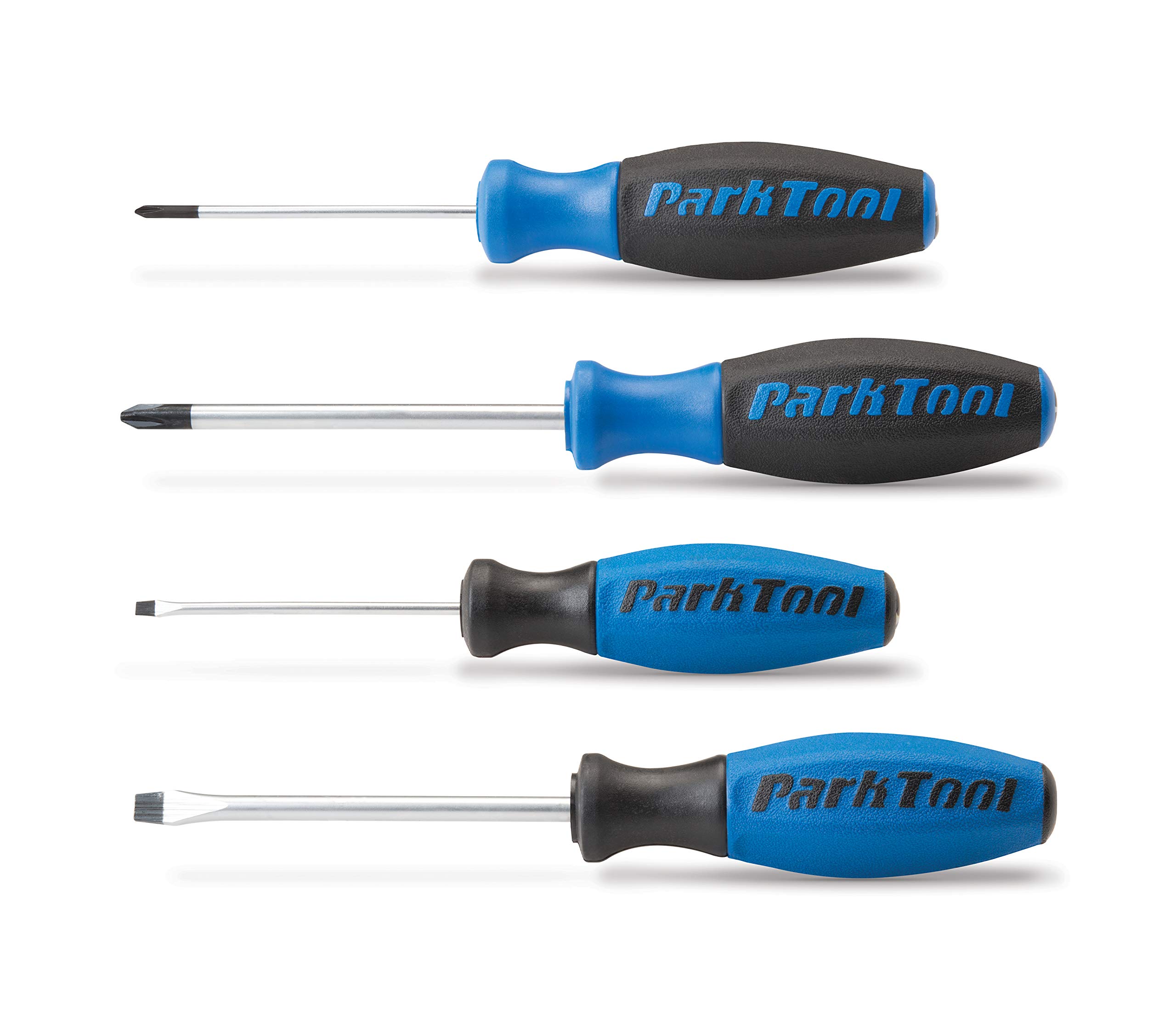 Park Tool SDSET - 4-Piece Professional Screwdriver Set (0, 2, 3, 6) for Bike Repair & Maintenance | Perfect for Home Mechanics & Cycling Enthusiasts