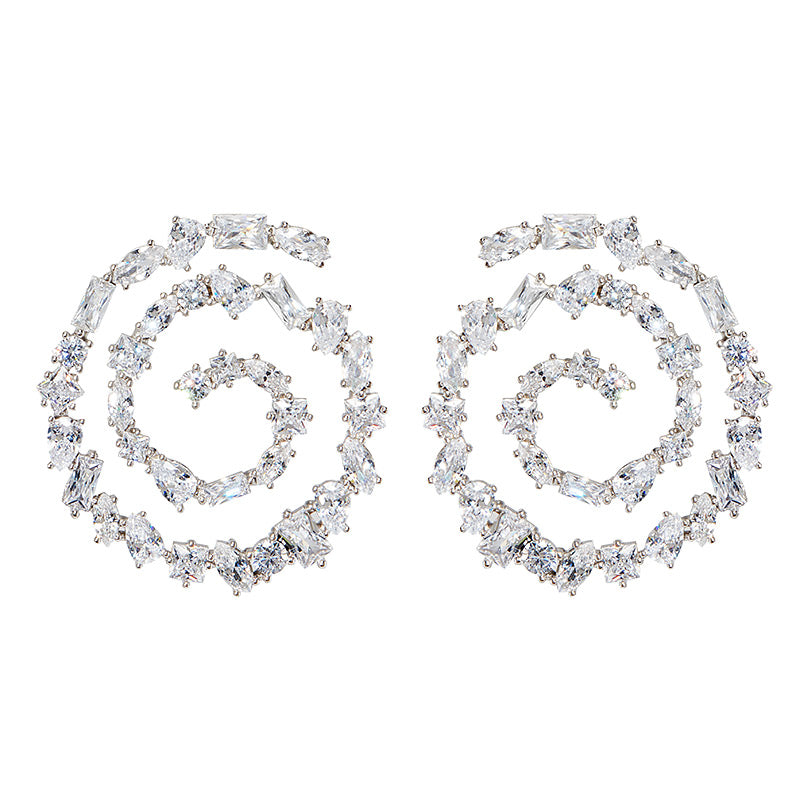 Heidi Earrings for Women - Elegant Dangle Hoop Earrings for Everyday Wear | Perfect for Parties, Weddings & Office