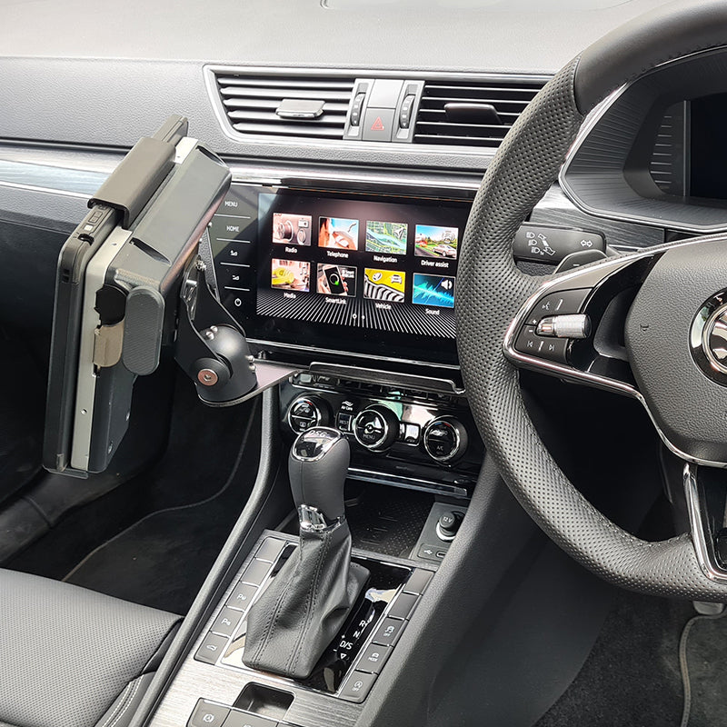 Industrial Evolution InDash Mount for Skoda Superb (2018+) - Premium Car Phone Holder for Secure Driving & Navigation - Perfect for Commuting, Road Trips & GPS Use