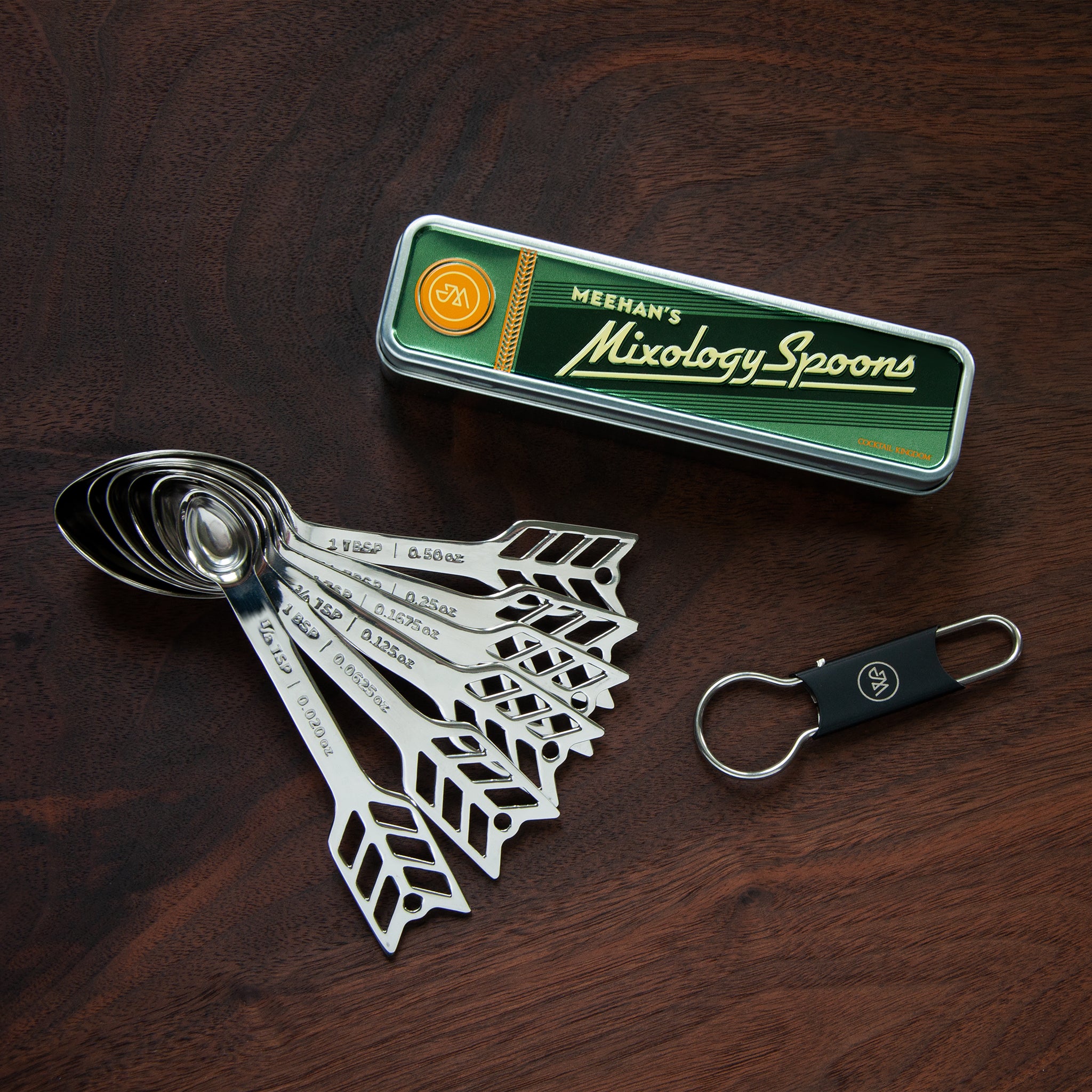 Premium Stainless Steel Bar Mixing Spoons - Meehan's Mixology Tools for Cocktails, Coffee & Kitchen Use - Durable & Stylish Bar Accessories for Bartenders & Home Use