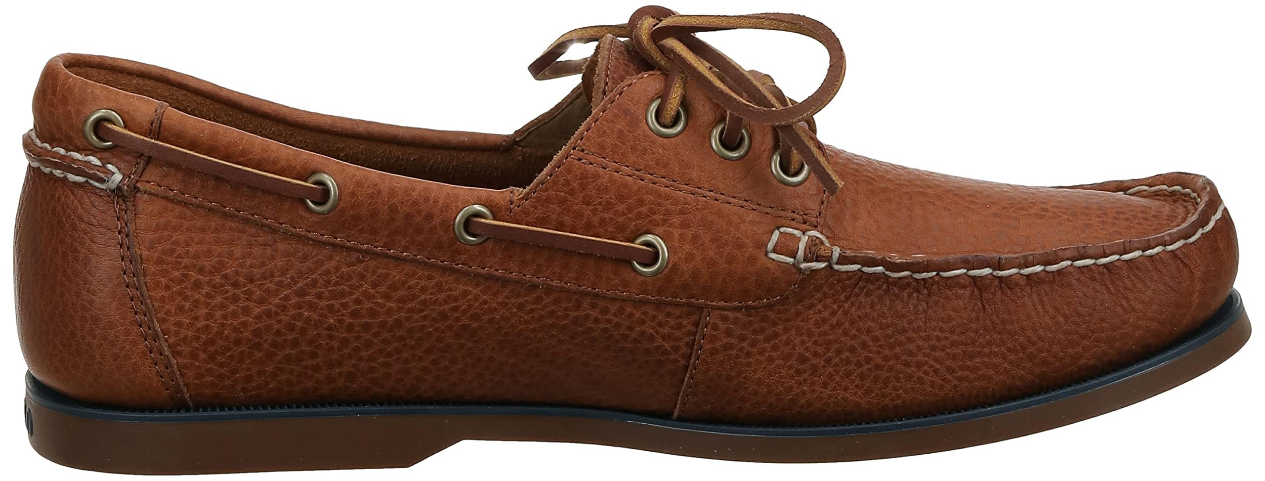 Ralph Lauren Men's Bienne Boat Shoes - Classic Leather Loafers for Casual & Preppy Style | Perfect for Sailing, Driving & Everyday Wear