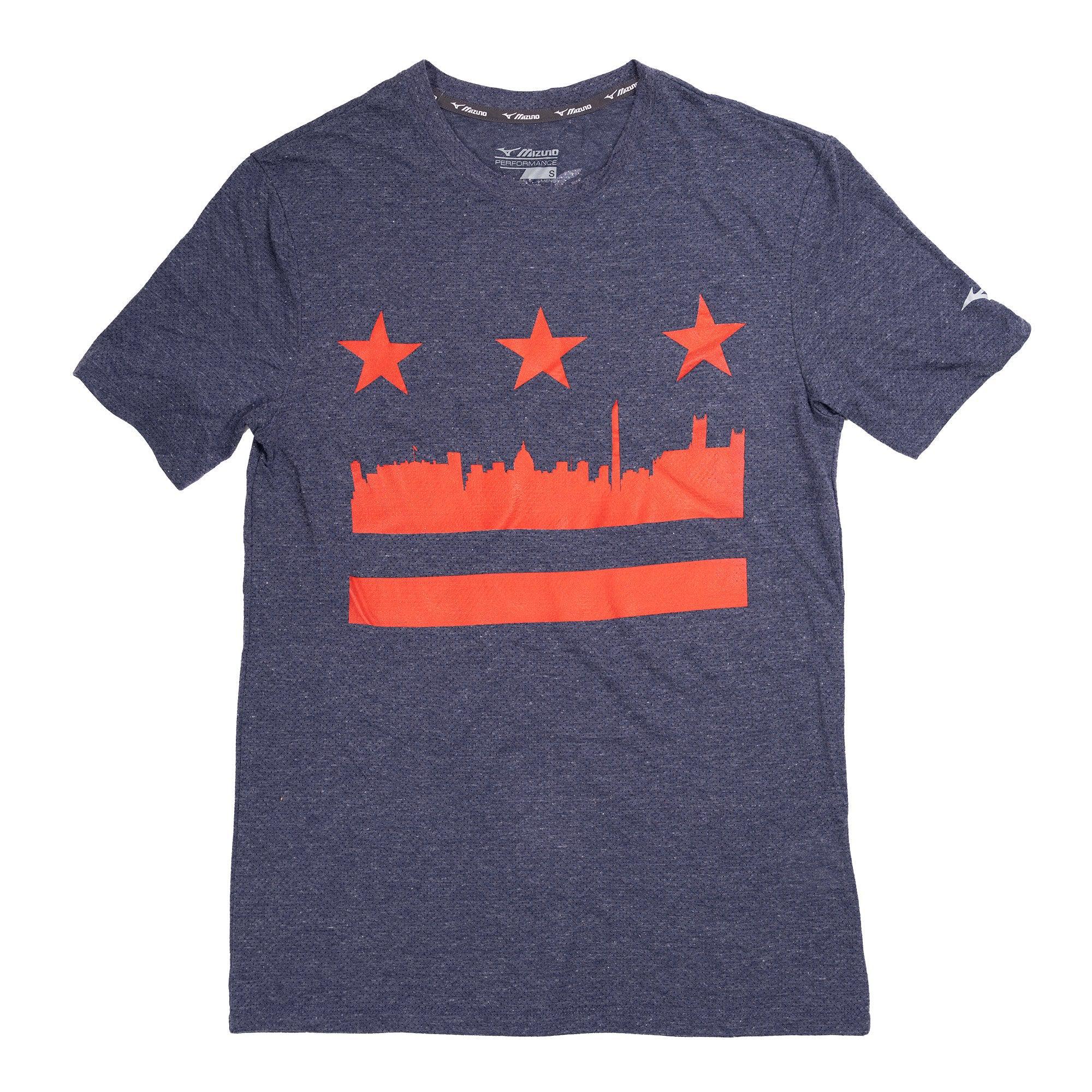 DC Flag Men's Short Sleeve T-Shirt - Patriotic Graphic Tee for Casual Wear, Street Style & American Pride Outfits