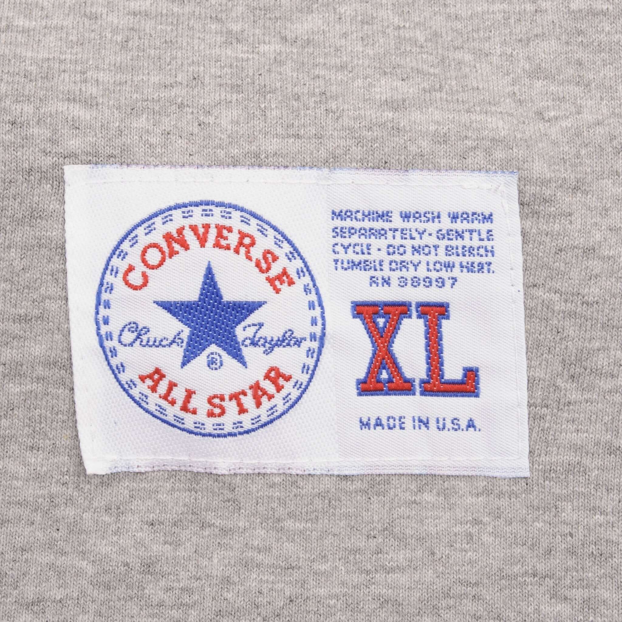 Vintage 1990s Converse Basketball All Star Deadstock T-Shirt XL - Made in USA - Retro Sports Tee for Casual Wear & Street Style
