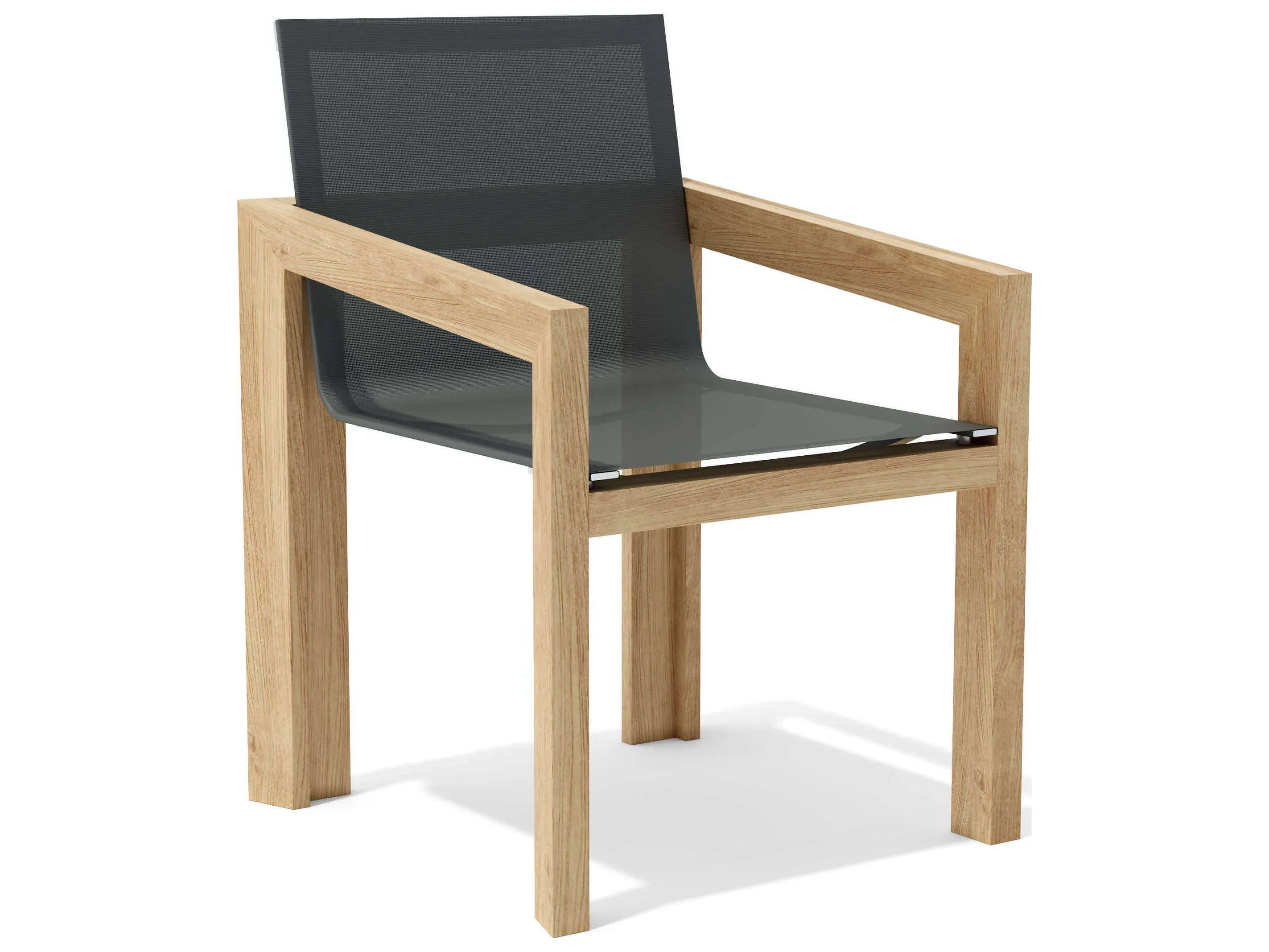 Anderson Teak Smyrna Dining Armchair DS 856 - Premium Outdoor Patio Furniture for Garden, Poolside & Restaurant Use