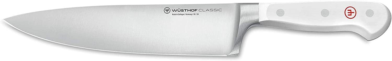 Wusthof Classic White Kitchen Knives Set - High-Quality German Stainless Steel Chef Knives for Cooking, Slicing, and Dicing - Perfect for Home Chefs and Professional Kitchens