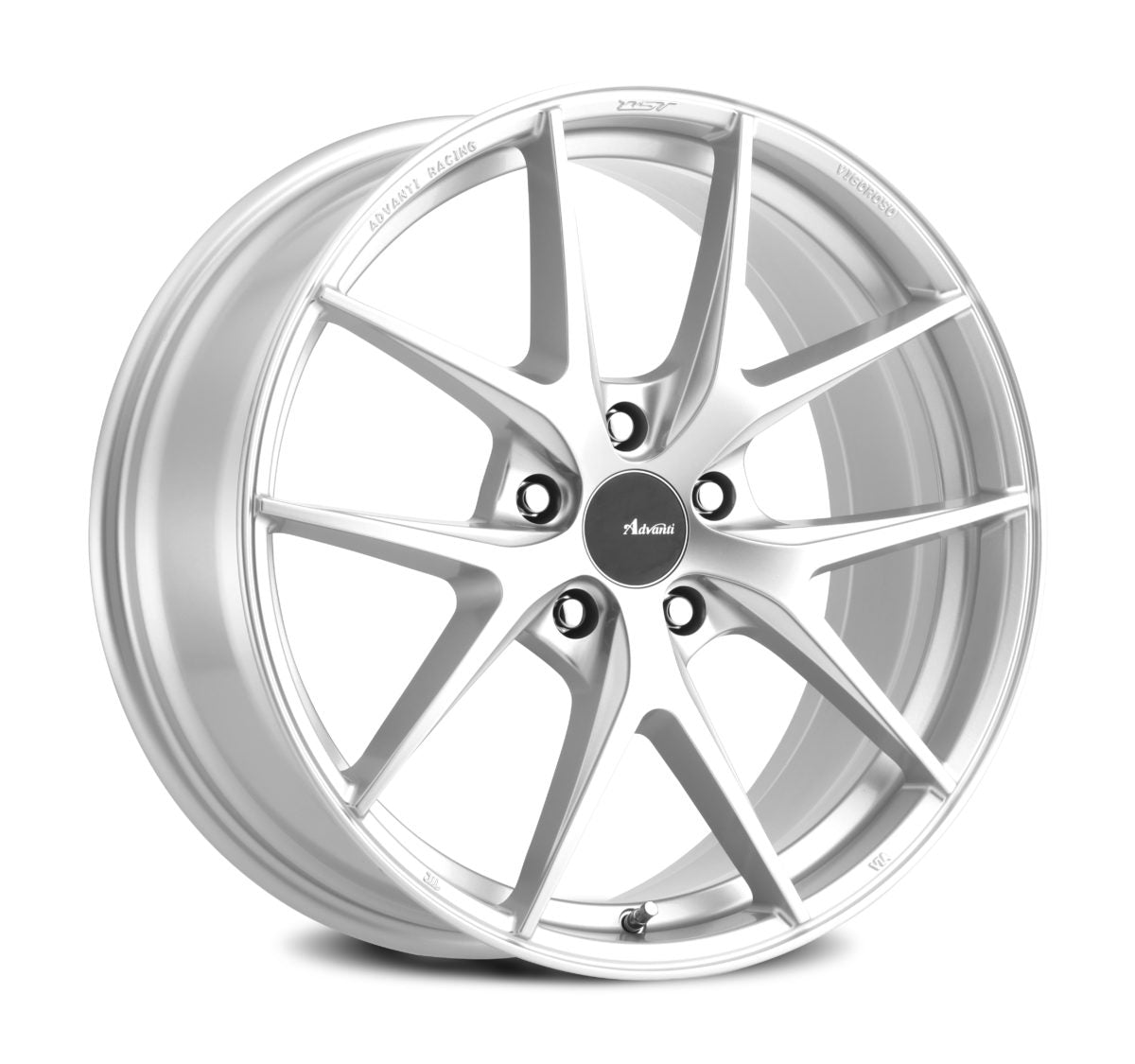 Advanti Vigoroso Flash Silver 20x9 +40 5x120mm 73.1mm Alloy Wheels - Premium Car Rims for BMW, Mercedes, Audi - Perfect for Performance Upgrades & Custom Styling