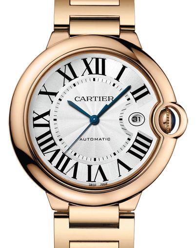 Cartier Ballon Bleu de Cartier 18K Rose Gold Men's Luxury Watch - Perfect for Business, Formal Events & Special Occasions