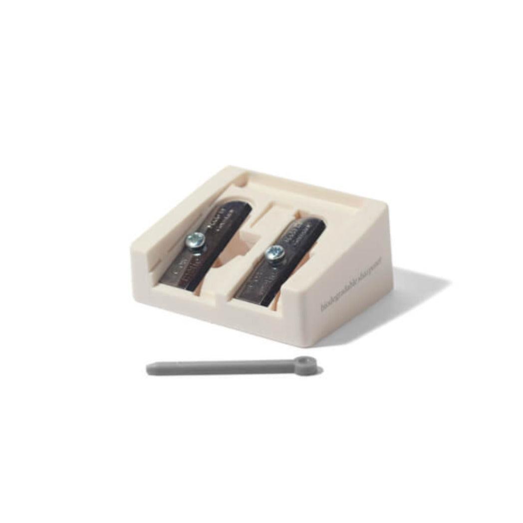 Premium Eco-Friendly Dual Hole Pencil Sharpener - Perfect for Home, Office & School Use | Durable & Efficient for Wooden & Colored Pencils