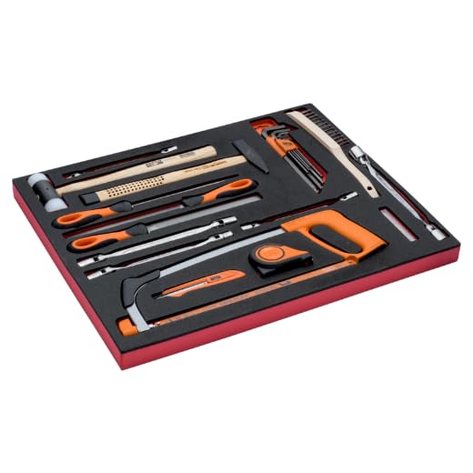 BAHCO Professional Hand Tool Kit - 45-Piece All-Purpose Repair Set for Home, Auto, and DIY Projects | Durable Steel Construction, Ergonomic Grips | Perfect for Mechanics, Contractors, and Handymen