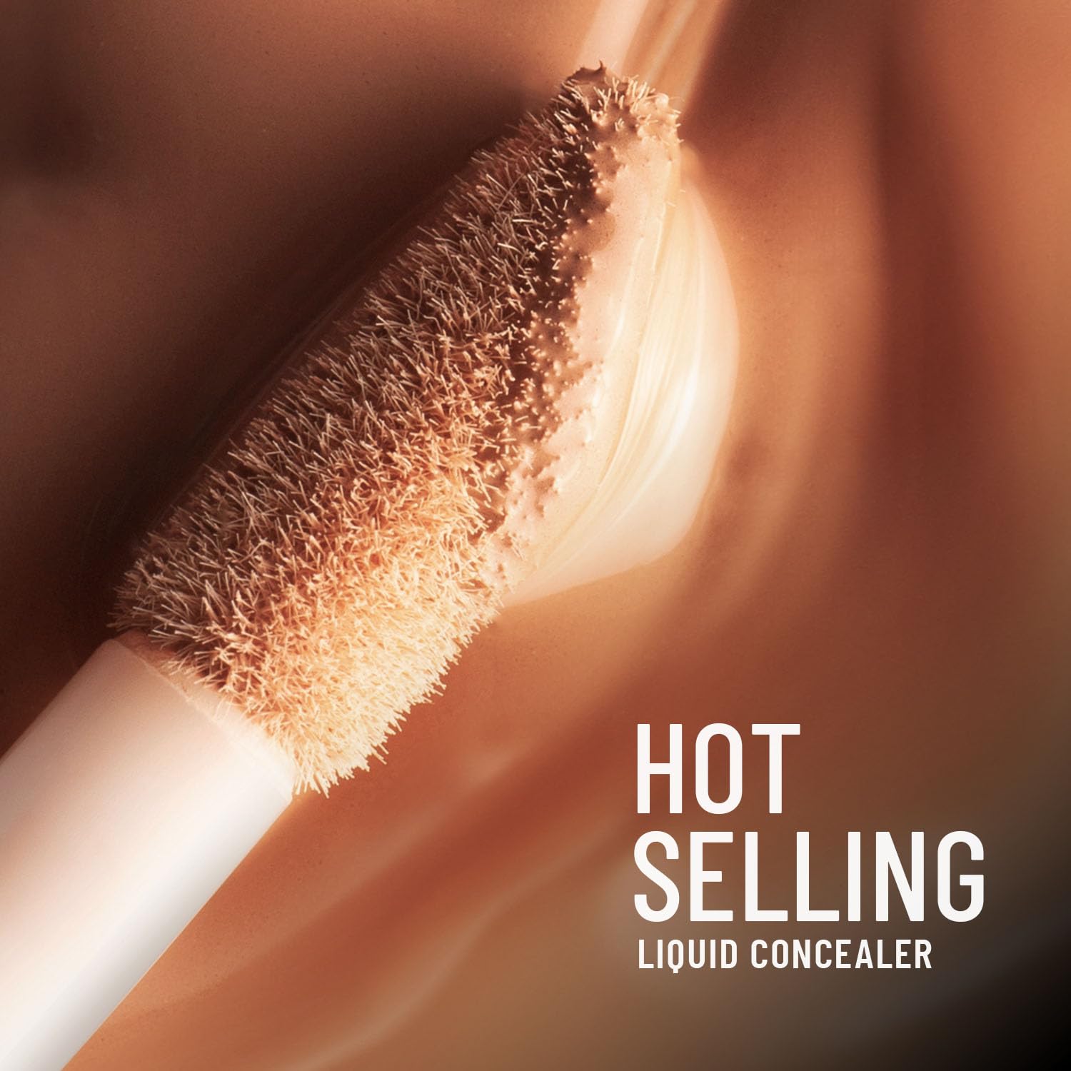 Swiss Beauty Full Coverage Liquid Concealer - Lightweight, Blendable, Matte Finish | Orange Shade, 6g | Perfect for Dark Circle Correction & Flawless Face Makeup
