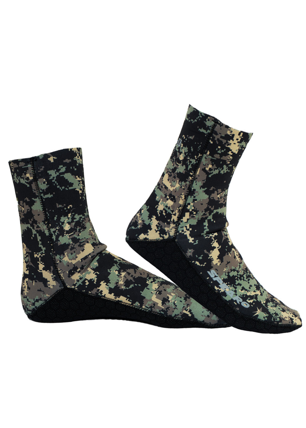 Spearo South Seas 2.0mm Neoprene Socks for Scuba Diving, Snorkeling & Water Sports - Comfortable Thermal Protection for Cold Water Activities