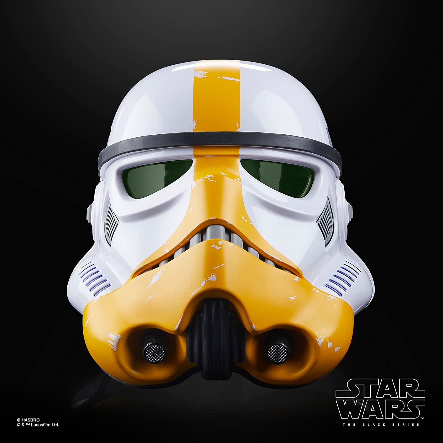 Star Wars The Black Series Artillery Stormtrooper Electronic Helmet - Premium Collectible Cosplay & Display Piece for Fans & Collectors - Perfect for Halloween, Comic Con & Star Wars Themed Events