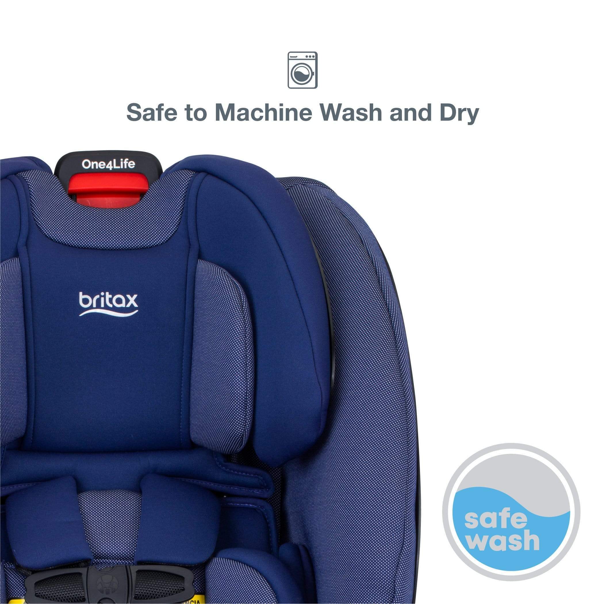 Britax One4Life Clicktight All-in-One Convertible Car Seat for Infants to Toddlers - Safe & Comfortable for Extended Rear-Facing & Forward-Facing - Perfect for Family Travel & Daily Commutes