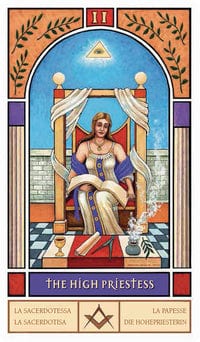 Masonic Tarot Deck - Unique Esoteric & Masonic Symbolism for Divination, Meditation, and Spiritual Growth | Perfect for Tarot Readers, Freemasons, and Occult Enthusiasts
