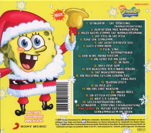 SpongeBob SquarePants Christmas Decorations - Holiday Home Decor for Xmas Tree & Party - Funny Cartoon Character Ornaments for Kids & Adults