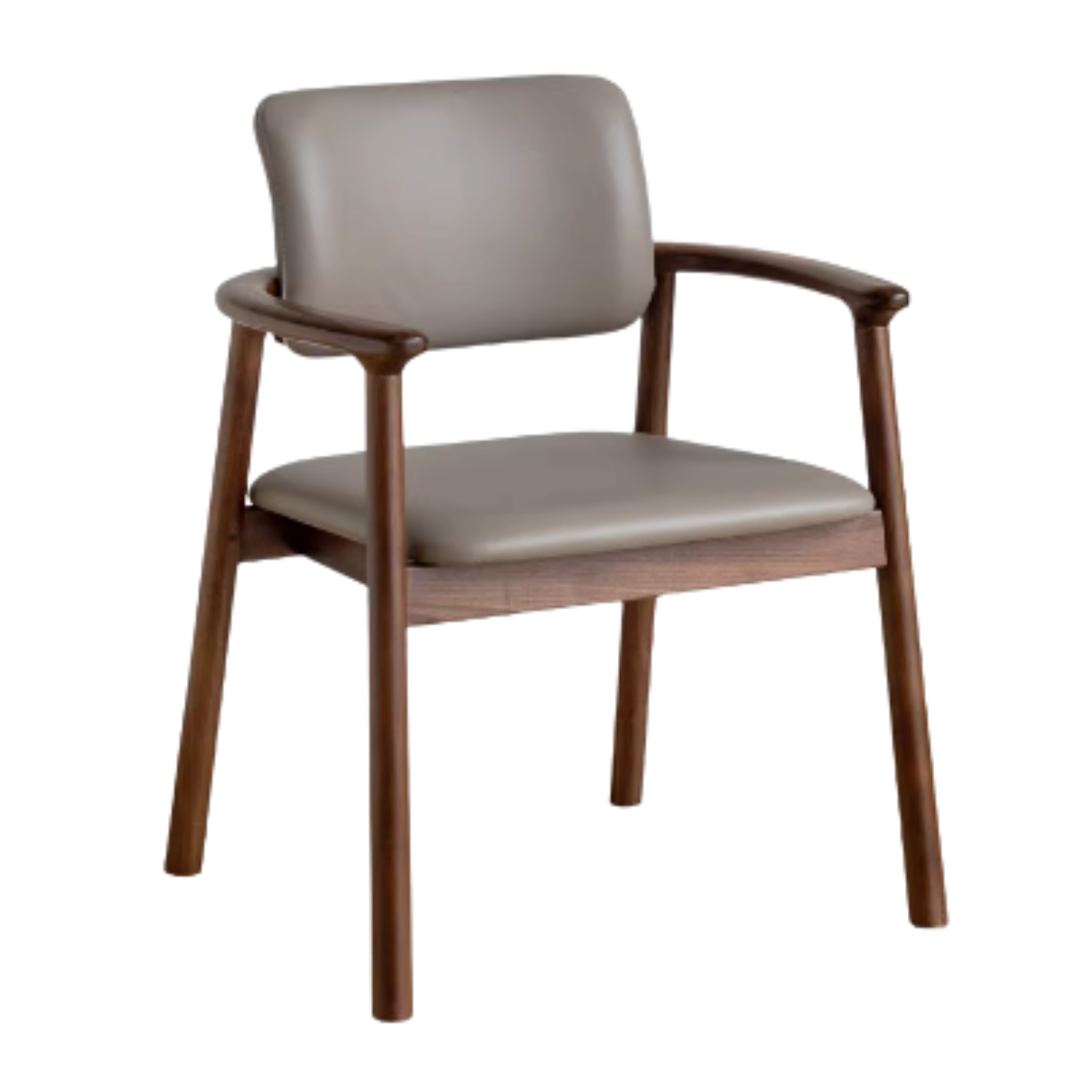 2 pcs 25.4x22.8x31.5 inch / 64.5x58x80сm / Stone Grey color / organic leather Armchair