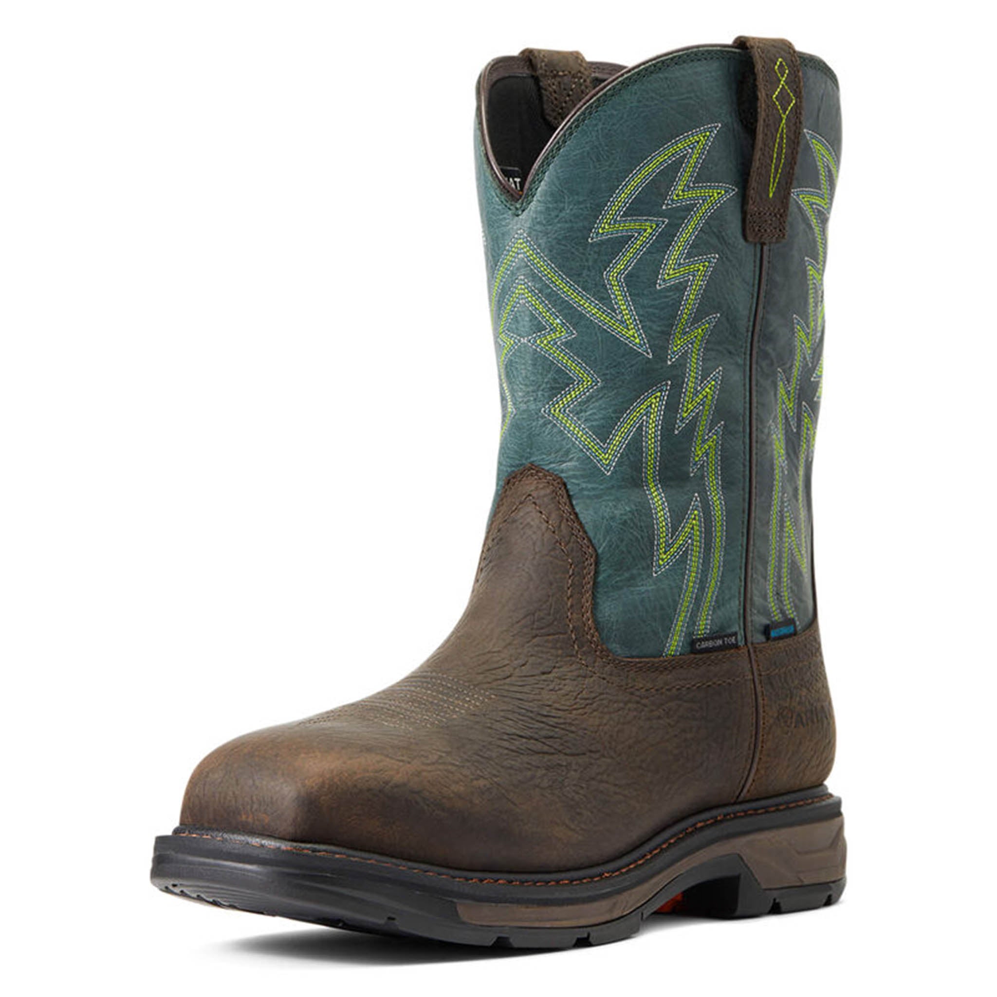 Ariat Men's WorkHog XT BOA Work Boots - Durable & Comfortable Steel Toe Boots for Construction, Farming & Outdoor Work