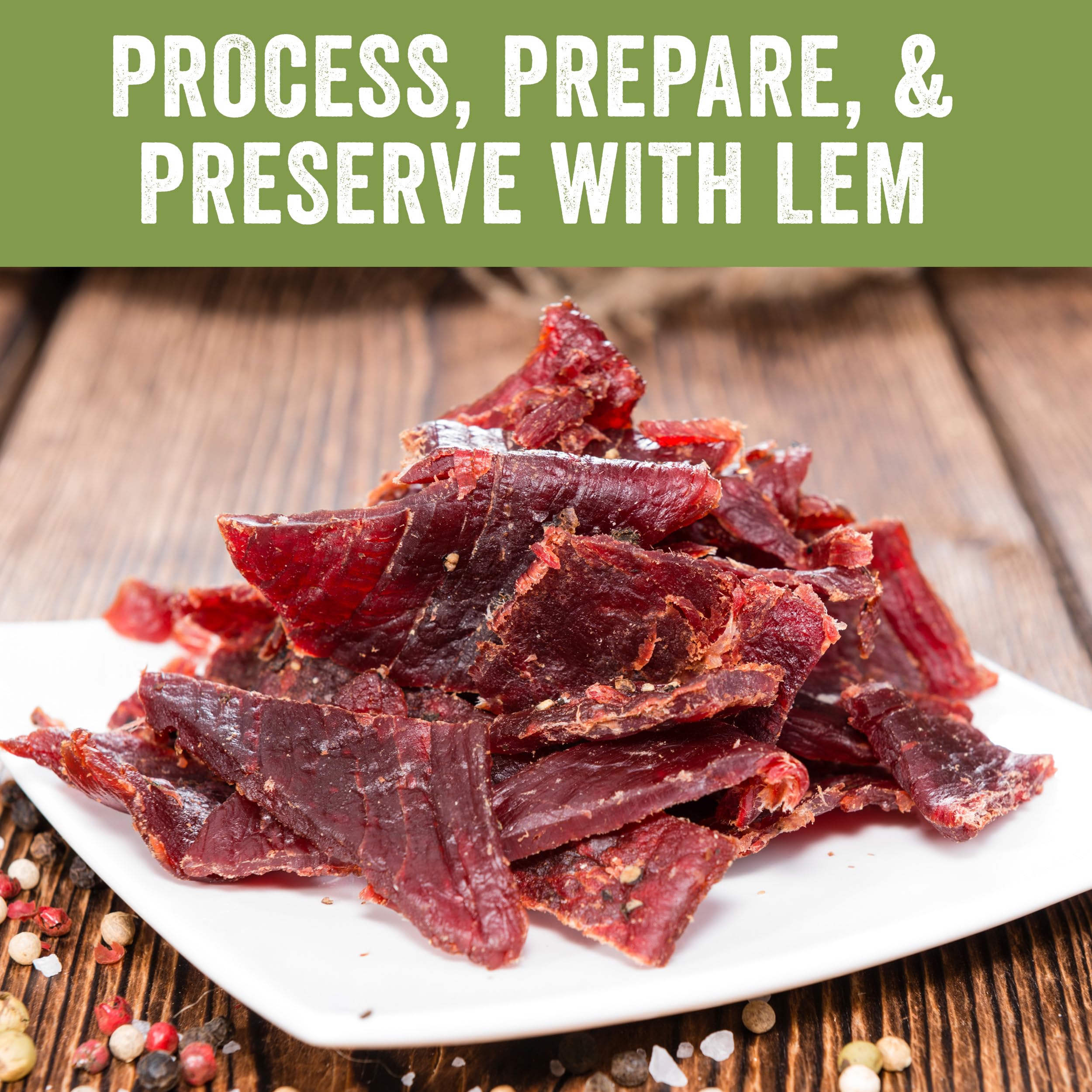 LEM Products MightyBite 10-Tray Food Dehydrator for Beef Jerky, Meat, Vegetables & Fruits | Includes Dryer Machine & 10 Trays | Perfect for Home Kitchen, Camping & Healthy Snacks | Black