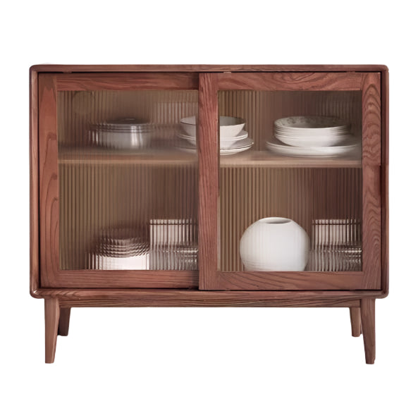 29.5x15.7x31.9 inch / 75x40x81 cm / walnut color / sideboard