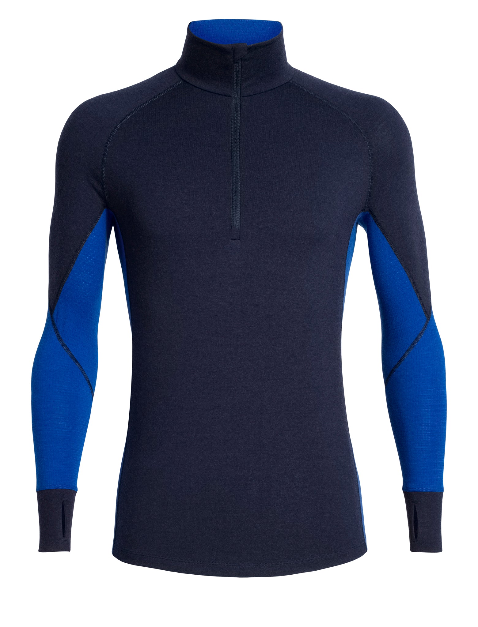 260 Zone Long Sleeve Half Zip Men's Thermal Shirt - Breathable Moisture-Wicking Base Layer for Hiking, Running & Outdoor Activities