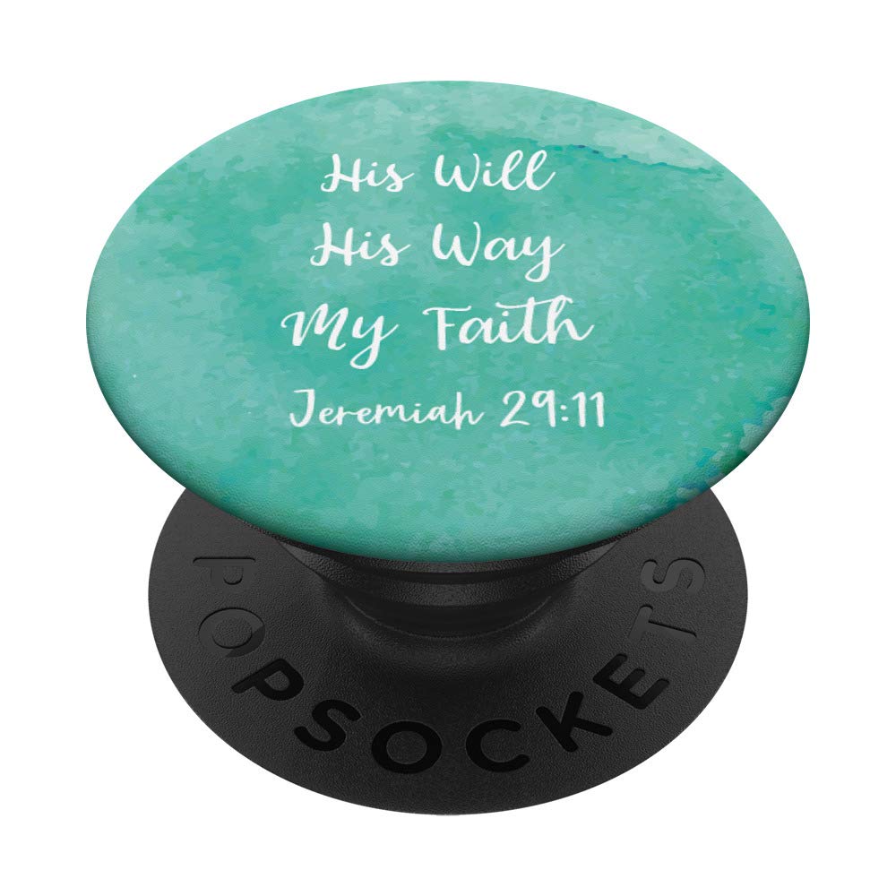 His Will His Way My Faith Christian Scripture Gift for Women - Inspirational Bible Verse Present for Her - Perfect for Birthdays, Mother's Day & Spiritual Encouragement
