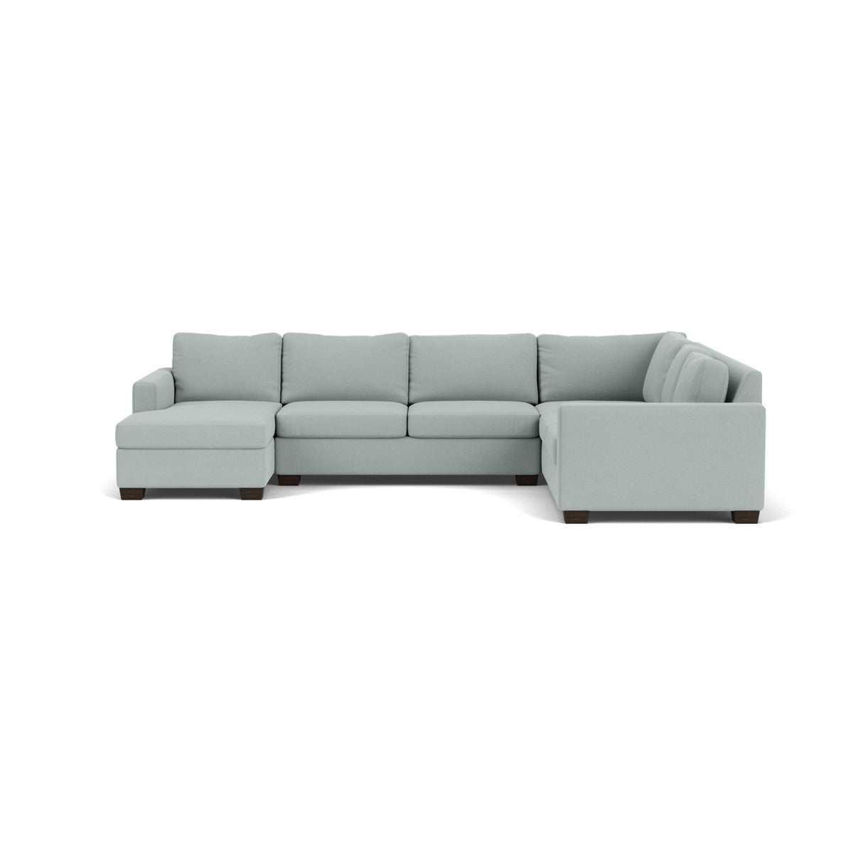 Track 141 Corner Sectional Sofa with Left Chaise - Modern L-Shaped Couch for Living Room, Family Room & Home Theater
