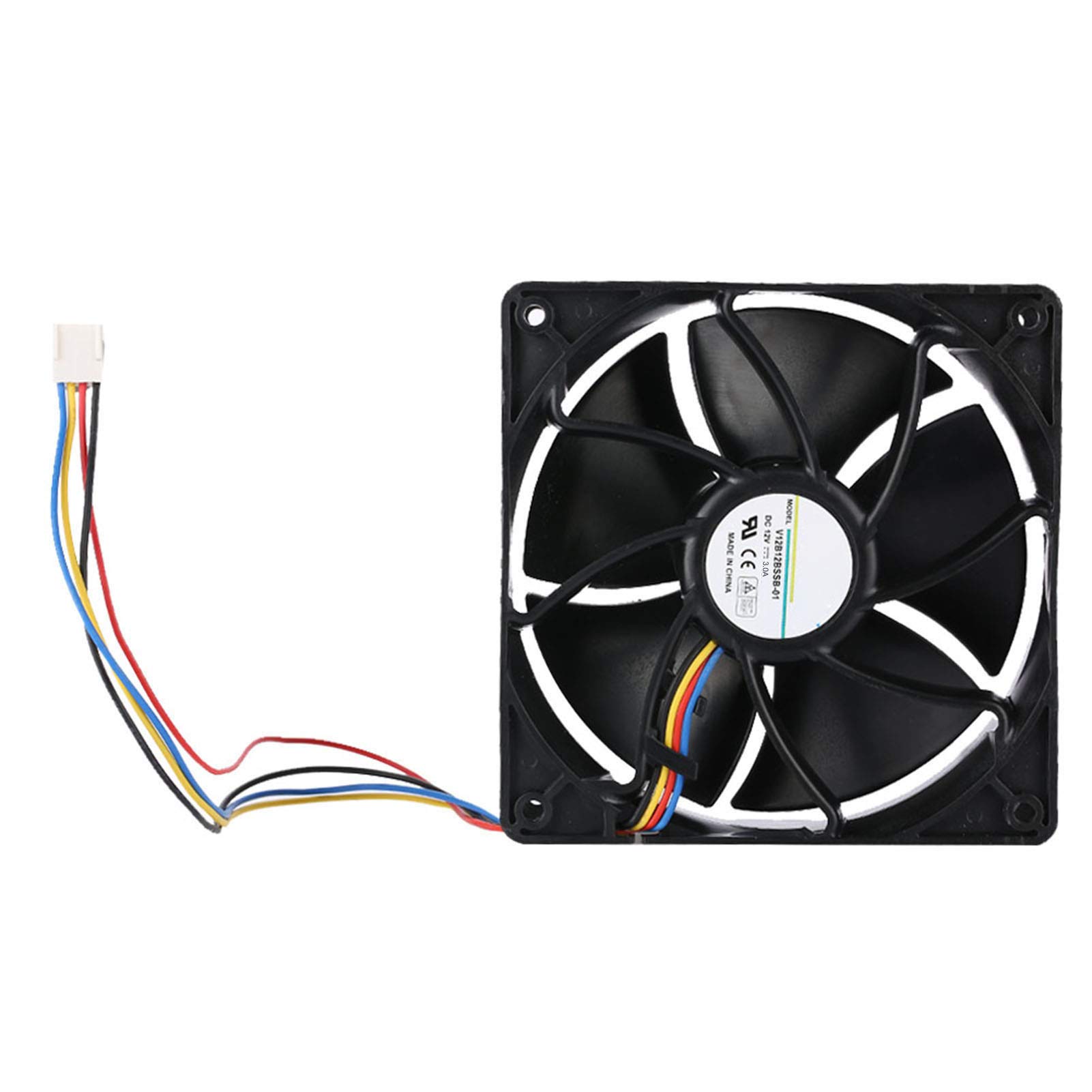 Quiet 4-PIN Cooling Fan for Antminer Mining - High-Speed Cooling Fan with Low Noise | Perfect for Cryptocurrency Mining Rigs & PC Cooling