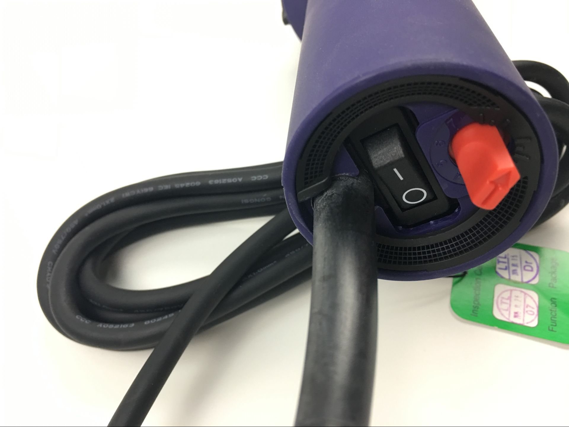 1600W Hot Air Gun Welder Tool - High Temperature Blast Torch for Overlap Welding, Soldering & DIY Projects (220V) - Perfect for Crafts, Electronics Repair & Home Improvement