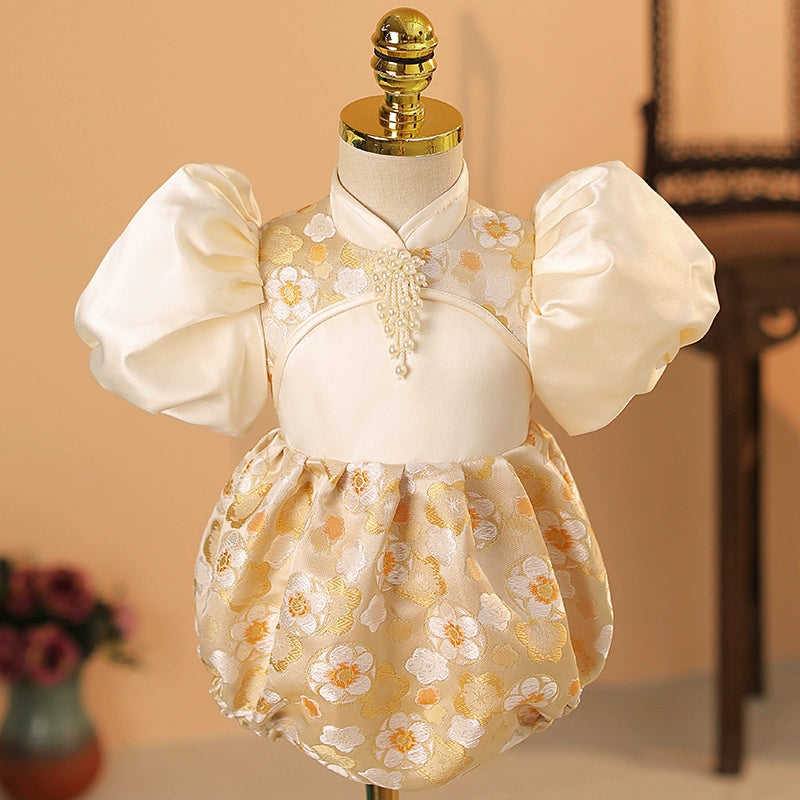 Adorable Baby Girl Baptism Dress - Toddler Birthday & Christmas Princess Gown for Special Occasions | Perfect for Christenings, First Birthdays & Holiday Celebrations